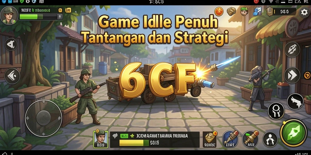 Tampilan gameplay 6CF yang menakjubkan dan mengasyikkan.