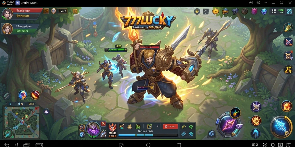 Gameplay seru dan mendebarkan dari 777LUCKY di dunia MMORPG.