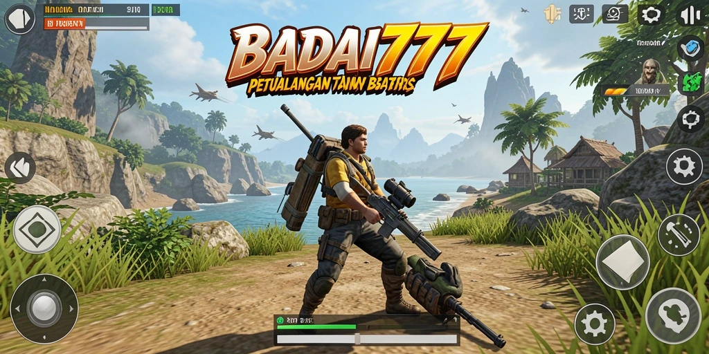 Tampilan gameplay BADAI777 yang memukau dalam dunia terbuka.
