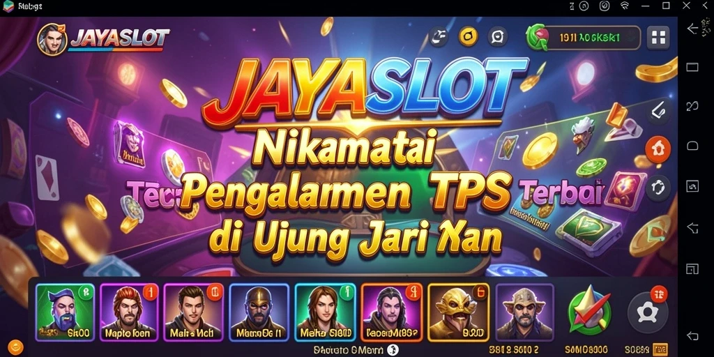 Screenshot menunjukkan aksi seru dalam gameplay JAYASLOT.