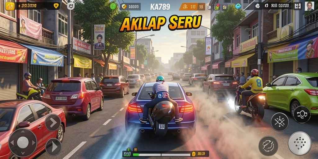 Gameplay Racing KA789 yang mendebarkan dan penuh aksi.