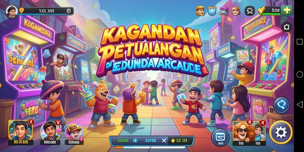 Gameplay seru KAGANDAN dengan desain grafis menawan.