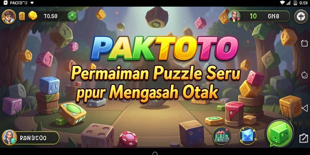 Tampilan gameplay PAKTOTO saat menyelesaikan teka-teki menantang.