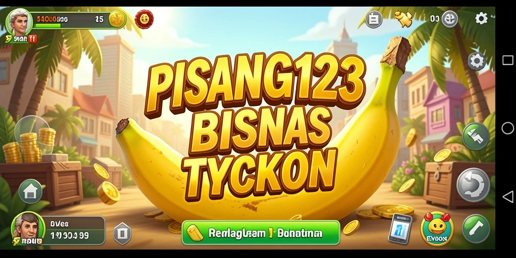 Tampilan gameplay PISANG123 yang seru dan interaktif.