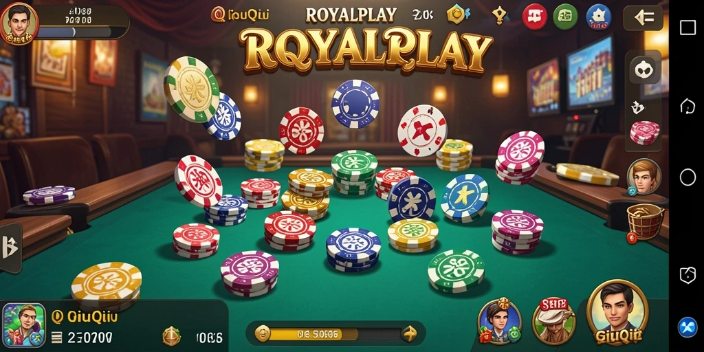 Screenshot gameplay QiuQiu yang seru di ROYALPLAY.