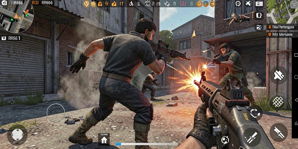 Gameplay seru di RR666 dengan aksi FPS yang memikat.