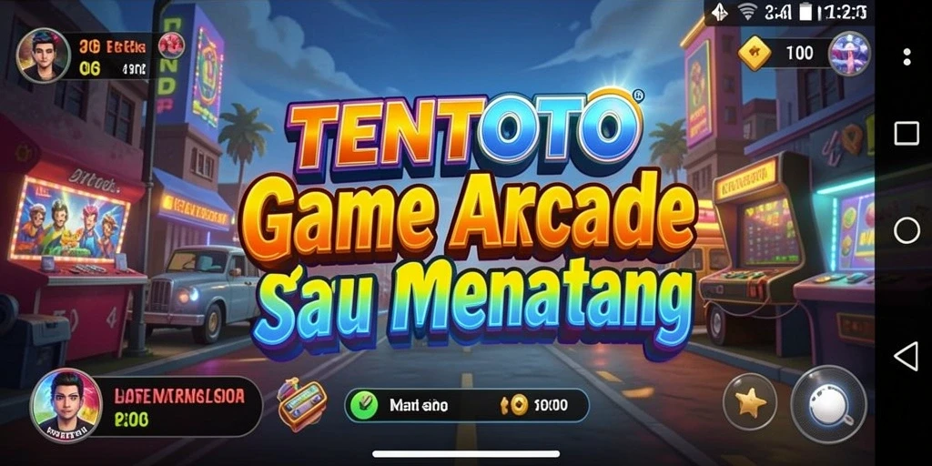 Tangkapan layar menampilkan gameplay seru TENTOTO dengan aksi yang dinamis.