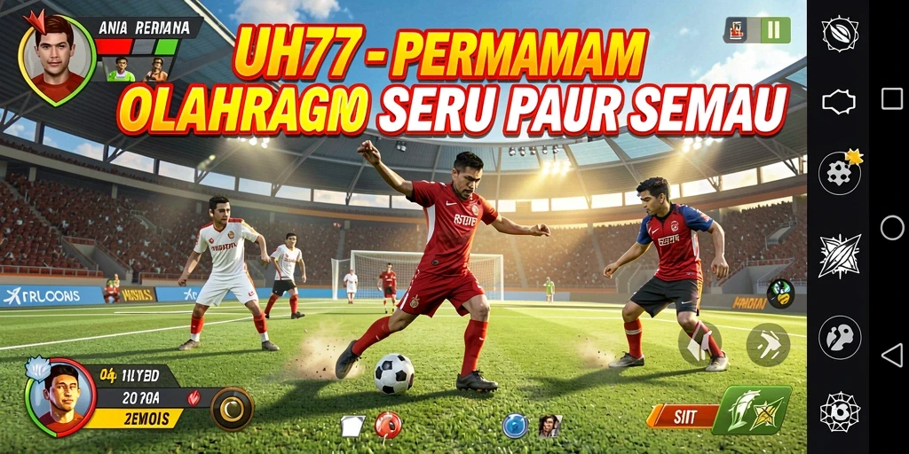 Tampilan gameplay UH77 yang seru dan interaktif.