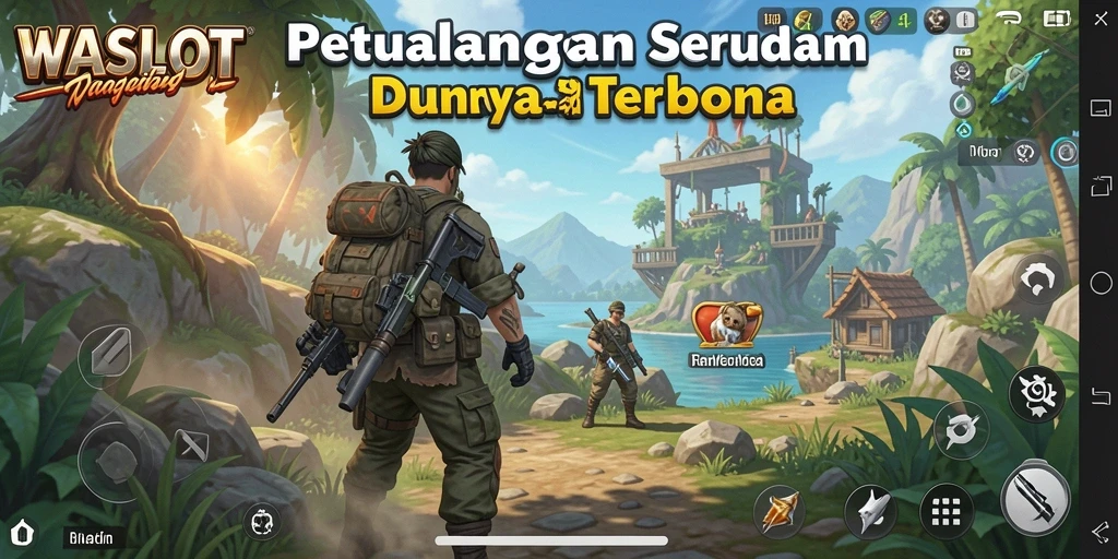 Tampilan gameplay seru dalam dunia terbuka WASLOT.